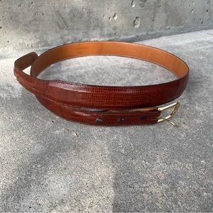 James Reid lizard belt men’s 41
